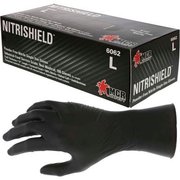 Mcr Safety Nitrile Disposable Gloves, 6 mil Palm Thickness, Nitrile, Powder-Free, XL 6062/XL